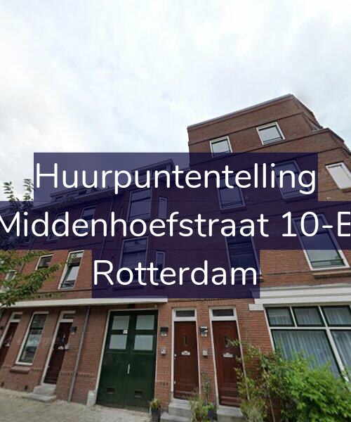 Foto gevel Huurpuntentelling voor Middenhoefstraat 10-B, Rotterdam