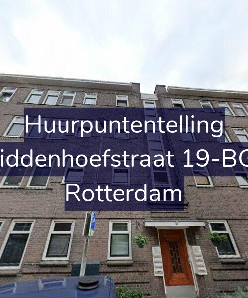 Foto gevel Huurpuntentelling voor Middenhoefstraat 19-BGL, Rotterdam