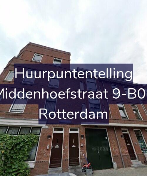 Foto gevel Huurpuntentelling voor Middenhoefstraat 9-B01, Rotterdam