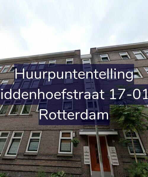 Foto gevel Huurpuntentelling voor Middenhoefstraat 17-01R, Rotterdam
