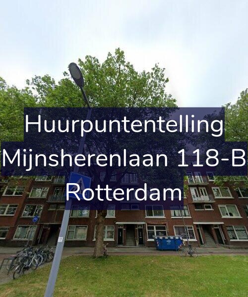 Foto gevel Huurpuntentelling voor Mijnsherenlaan 118-B, Rotterdam