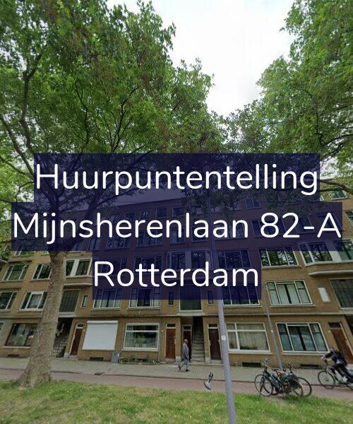 Foto gevel Huurpuntentelling voor Mijnsherenlaan 82-A, Rotterdam
