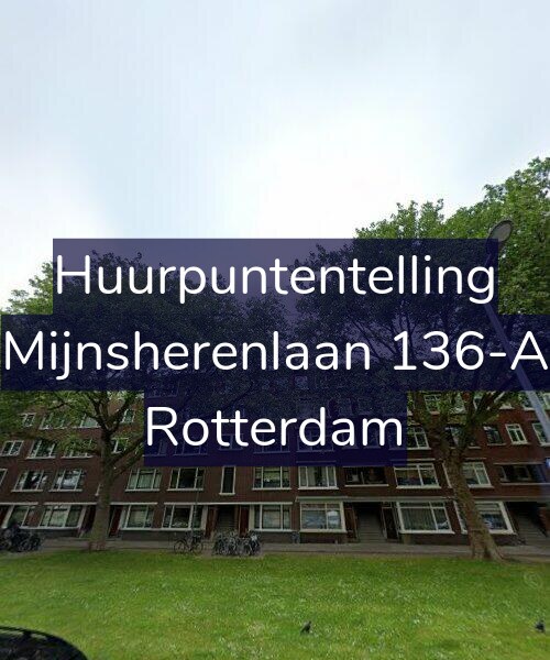 Foto gevel Huurpuntentelling voor Mijnsherenlaan 136-A, Rotterdam