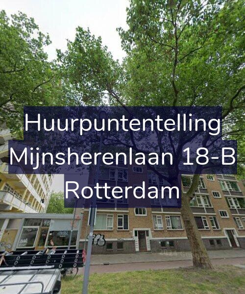 Foto gevel Huurpuntentelling voor Mijnsherenlaan 18-B, Rotterdam