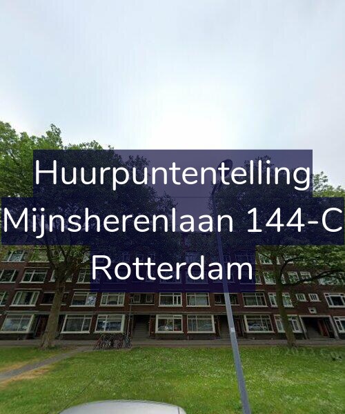 Foto gevel Huurpuntentelling voor Mijnsherenlaan 144-C, Rotterdam