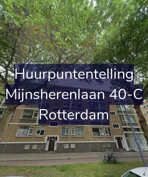 Foto gevel Huurpuntentelling voor Mijnsherenlaan 40-C, Rotterdam