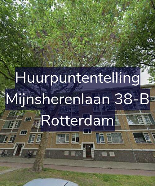 Foto gevel Huurpuntentelling voor Mijnsherenlaan 38-B, Rotterdam