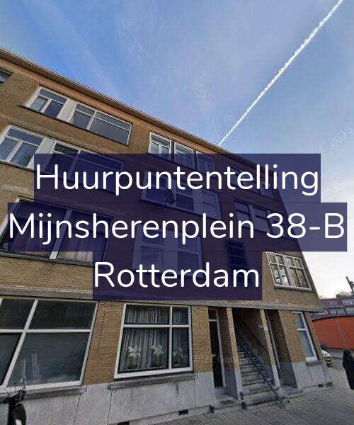 Foto gevel Huurpuntentelling voor Mijnsherenplein 38-B, Rotterdam