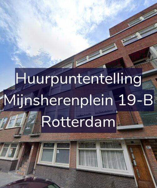 Foto gevel Huurpuntentelling voor Mijnsherenplein 19-B, Rotterdam