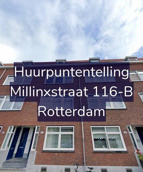 Foto gevel Huurpuntentelling voor Millinxstraat 116-B, Rotterdam