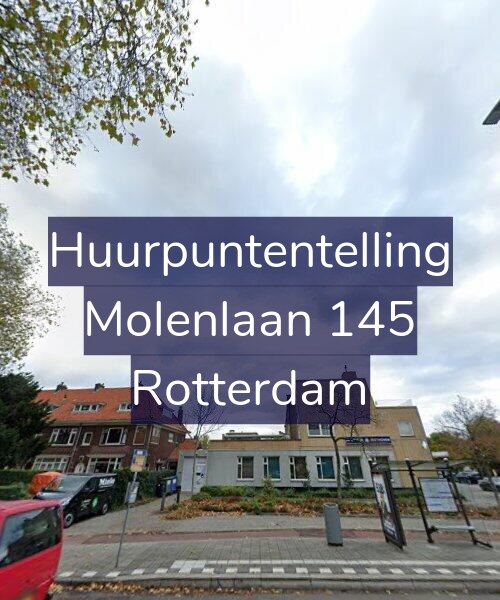 Foto gevel Huurpuntentelling voor Molenlaan 145, Rotterdam