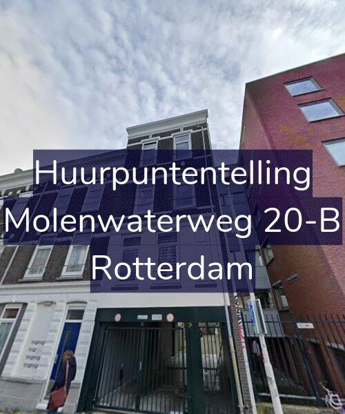 Foto gevel Huurpuntentelling voor Molenwaterweg 20-B, Rotterdam