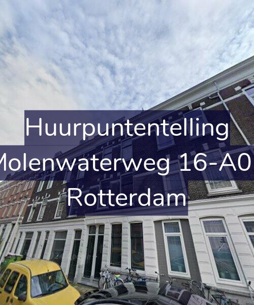 Foto gevel Huurpuntentelling voor Molenwaterweg 16-A02, Rotterdam