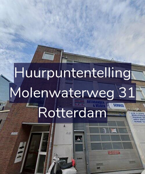 Foto gevel Huurpuntentelling voor Molenwaterweg 31, Rotterdam