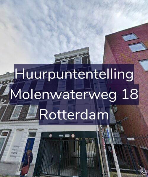Foto gevel Huurpuntentelling voor Molenwaterweg 18, Rotterdam
