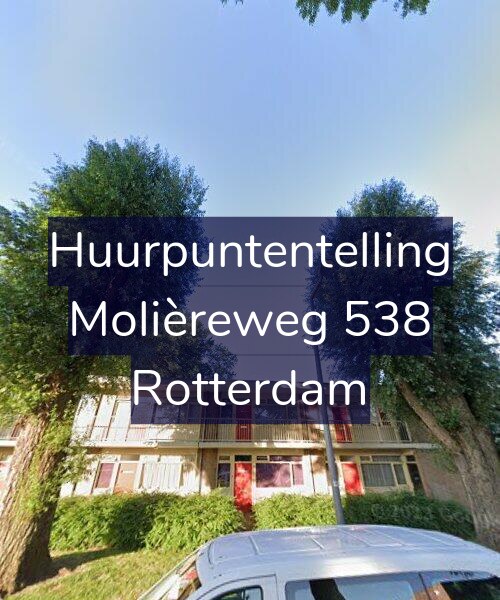 Foto gevel Huurpuntentelling voor Molièreweg 538, Rotterdam