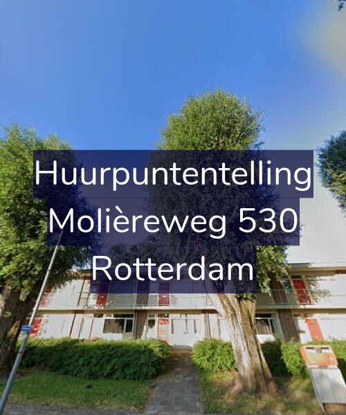 Foto gevel Huurpuntentelling voor Molièreweg 530, Rotterdam