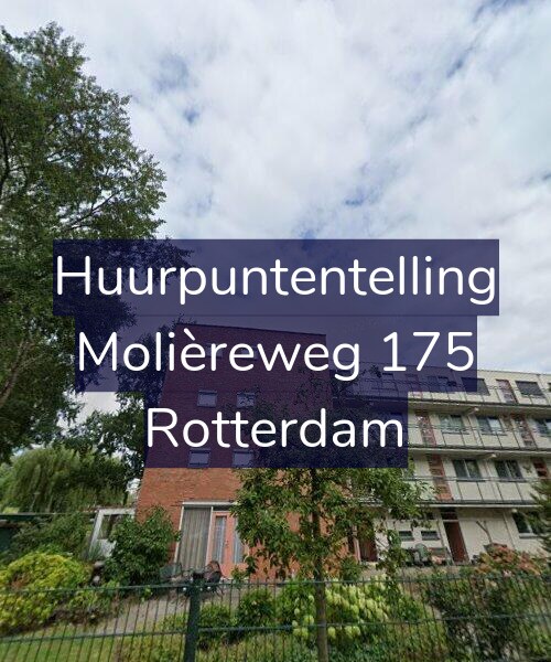 Foto gevel Huurpuntentelling voor Molièreweg 175, Rotterdam