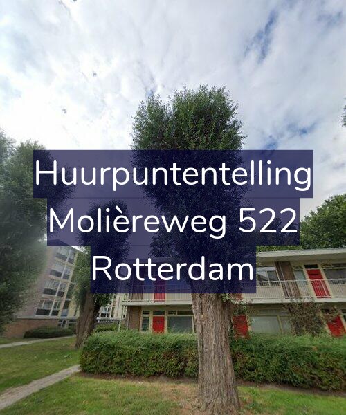 Foto gevel Huurpuntentelling voor Molièreweg 522, Rotterdam