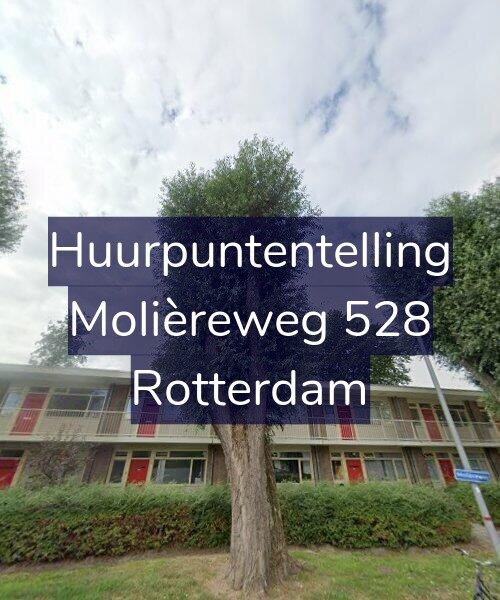 Foto gevel Huurpuntentelling voor Molièreweg 528, Rotterdam