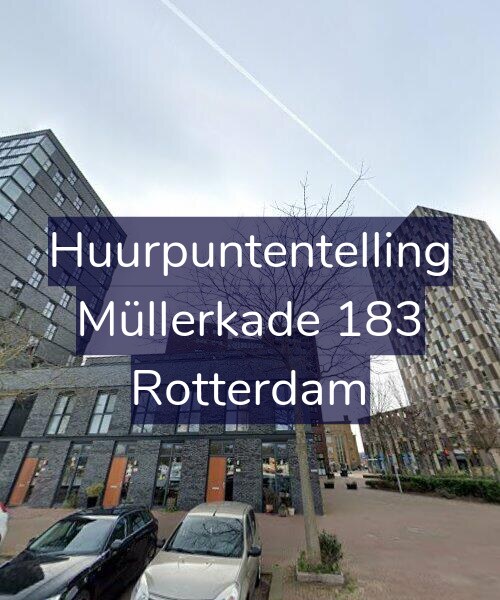 Foto gevel Huurpuntentelling voor Müllerkade 183, Rotterdam