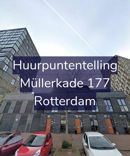 Foto gevel Huurpuntentelling voor Müllerkade 177, Rotterdam