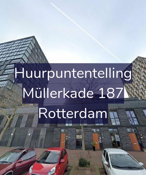 Foto gevel Huurpuntentelling voor Müllerkade 187, Rotterdam