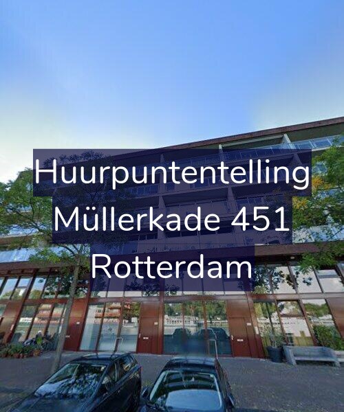 Foto gevel Huurpuntentelling voor Müllerkade 451, Rotterdam