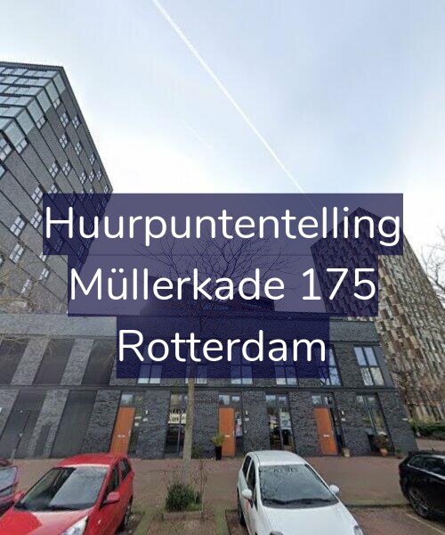 Foto gevel Huurpuntentelling voor Müllerkade 175, Rotterdam