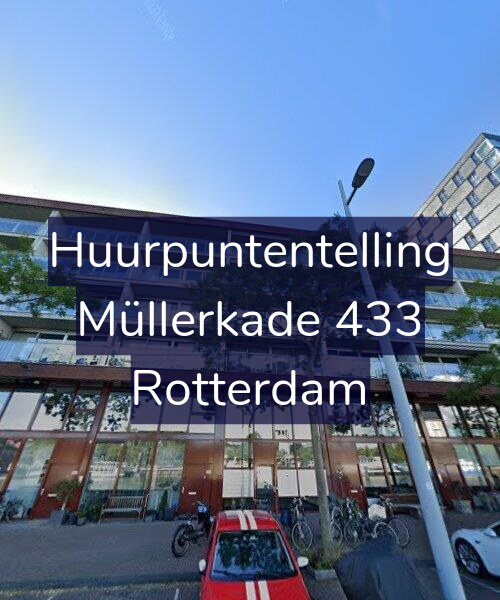 Foto gevel Huurpuntentelling voor Müllerkade 433, Rotterdam