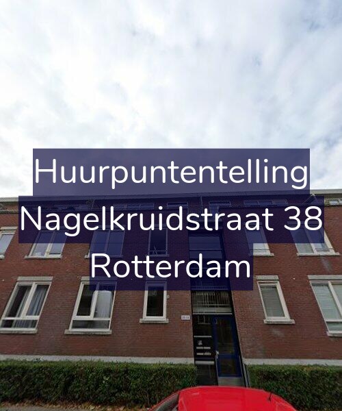 Foto gevel Huurpuntentelling voor Nagelkruidstraat 38, Rotterdam