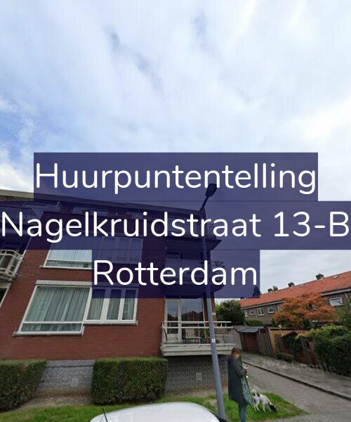 Foto gevel Huurpuntentelling voor Nagelkruidstraat 13-B, Rotterdam