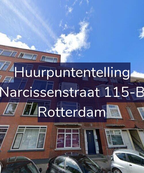 Foto gevel Huurpuntentelling voor Narcissenstraat 115-B, Rotterdam