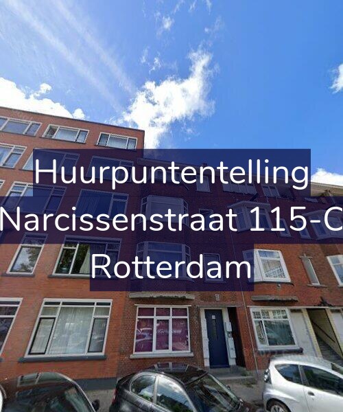 Foto gevel Huurpuntentelling voor Narcissenstraat 115-C, Rotterdam