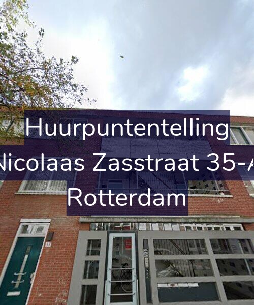 Foto gevel Huurpuntentelling voor Nicolaas Zasstraat 35-A, Rotterdam