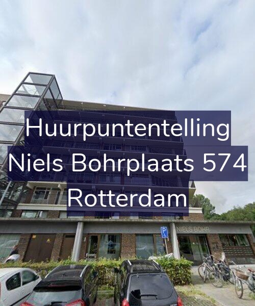 Foto gevel Huurpuntentelling voor Niels Bohrplaats 574, Rotterdam