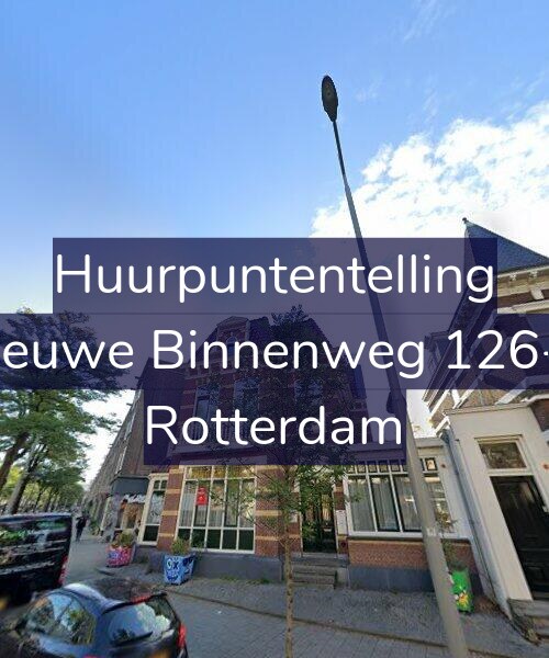 Foto gevel Huurpuntentelling voor Nieuwe Binnenweg 126-B, Rotterdam