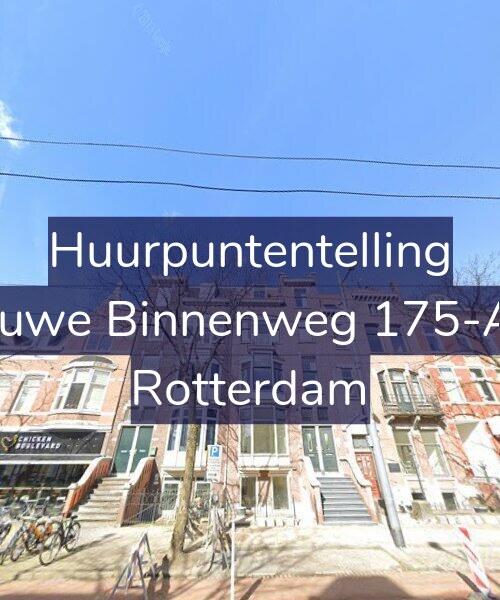Foto gevel Huurpuntentelling voor Nieuwe Binnenweg 175-A03, Rotterdam