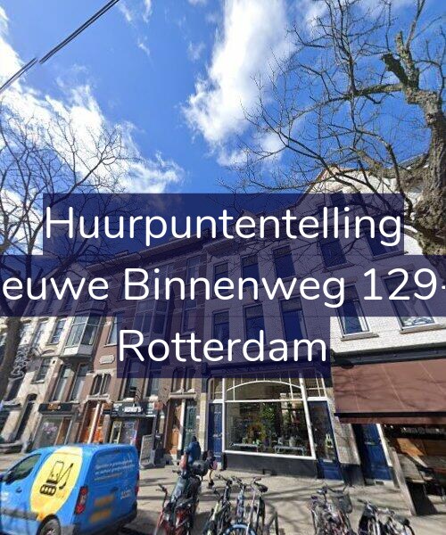 Foto gevel Huurpuntentelling voor Nieuwe Binnenweg 129-B, Rotterdam