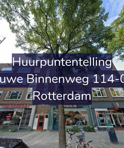 Foto gevel Huurpuntentelling voor Nieuwe Binnenweg 114-03R, Rotterdam
