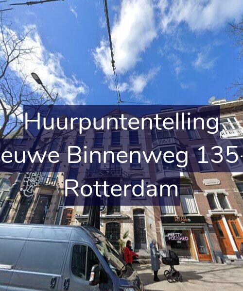 Foto gevel Huurpuntentelling voor Nieuwe Binnenweg 135-C, Rotterdam