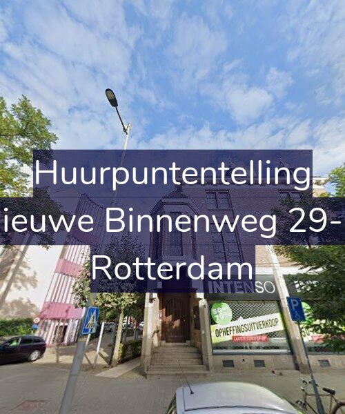 Foto gevel Huurpuntentelling voor Nieuwe Binnenweg 29-D, Rotterdam