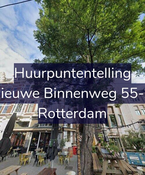 Foto gevel Huurpuntentelling voor Nieuwe Binnenweg 55-A, Rotterdam