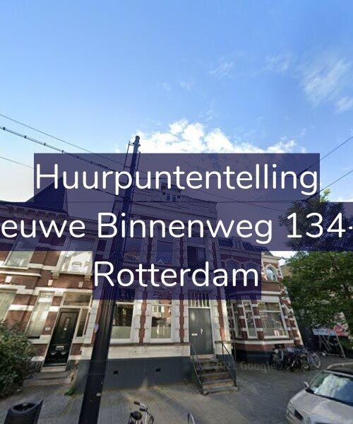 Foto gevel Huurpuntentelling voor Nieuwe Binnenweg 134-A, Rotterdam