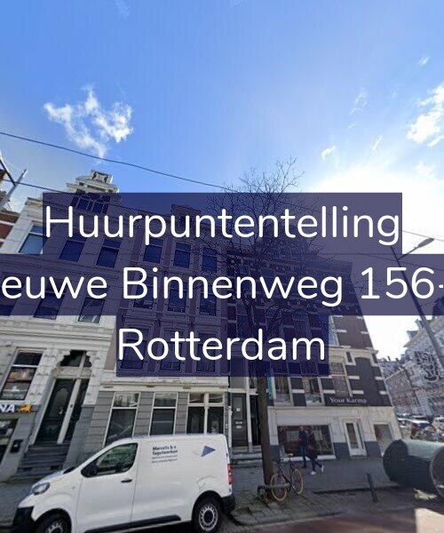 Foto gevel Huurpuntentelling voor Nieuwe Binnenweg 156-D, Rotterdam