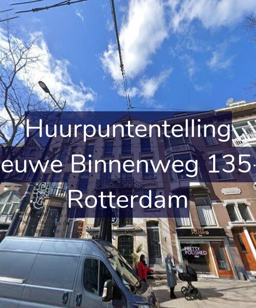 Foto gevel Huurpuntentelling voor Nieuwe Binnenweg 135-B, Rotterdam