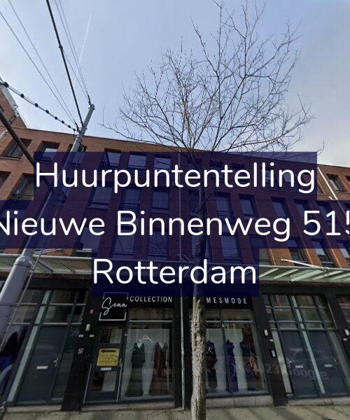 Foto gevel Huurpuntentelling voor Nieuwe Binnenweg 515, Rotterdam