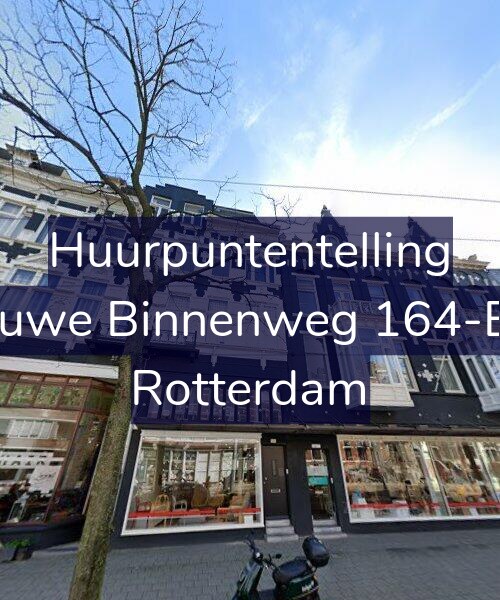 Foto gevel Huurpuntentelling voor Nieuwe Binnenweg 164-B01, Rotterdam