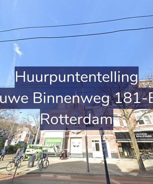 Foto gevel Huurpuntentelling voor Nieuwe Binnenweg 181-B02, Rotterdam