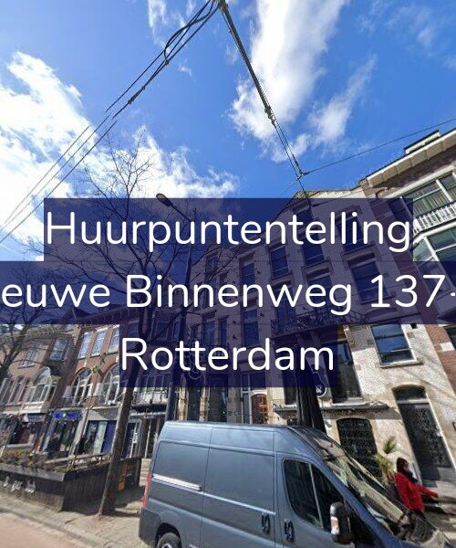 Foto gevel Huurpuntentelling voor Nieuwe Binnenweg 137-D, Rotterdam